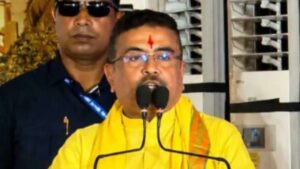 Whom did CM Suvendu Adhikari warn from Rakhi event ?