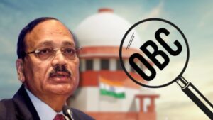 Supreme Court's major decision in the OBC reservation case