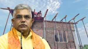 Dilip Ghosh announces law for construction of houses in panchayat areas