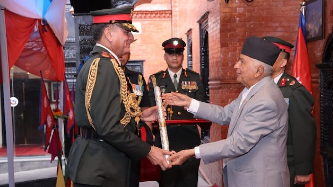 Indian Army Chief Dhiraj Seth receives rare honour in Nepal!