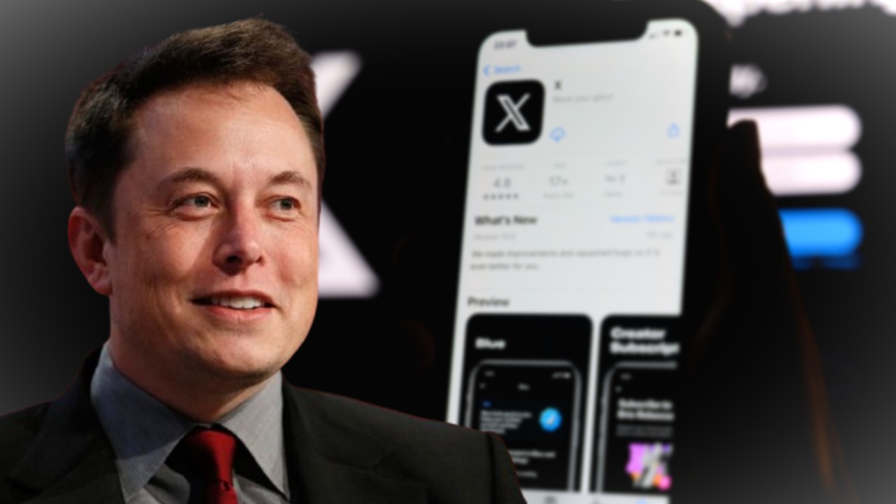 Elon Musk announces X's new policy on censorship on social media.