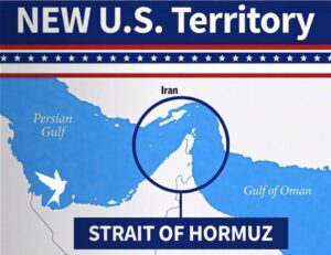 Donald Trump declares Hormuz 'American territory'