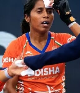 Ishika Chaudhary suffers forehead injury at Hockey World Cup 2026.