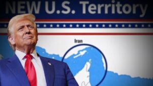 Donald Trump declares Hormuz 'American territory'.