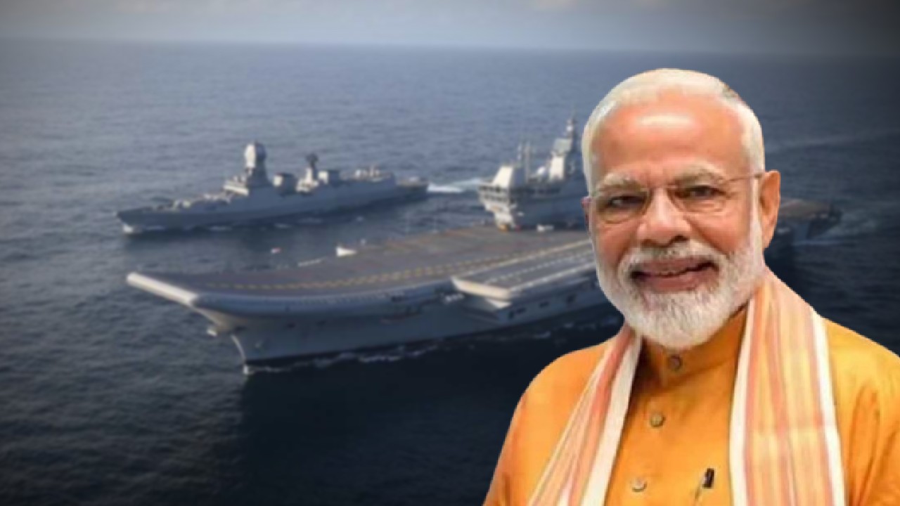 IAC-2 second indigenous warship of India is preparing for drone warfare.