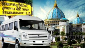 Krishnanagar-Mayapur free car service started to promote Census 2027 information