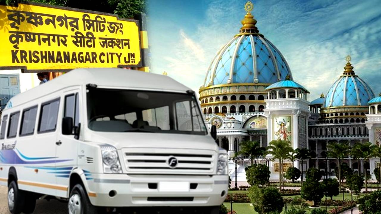 Krishnanagar-Mayapur free car service started to promote Census 2027 information