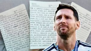 Lionel Messi announces retirement from international football.