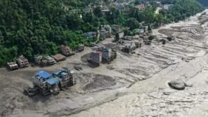 China has warned Nepal of the risk of a dam breach within 72 hours.