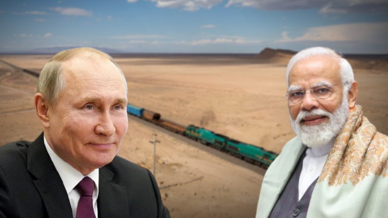 Russia-India to be connected by rail for trading.