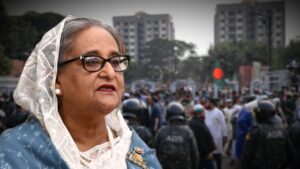 Sheikh Hasina to make first public appearance in India since leaving Bangladesh.