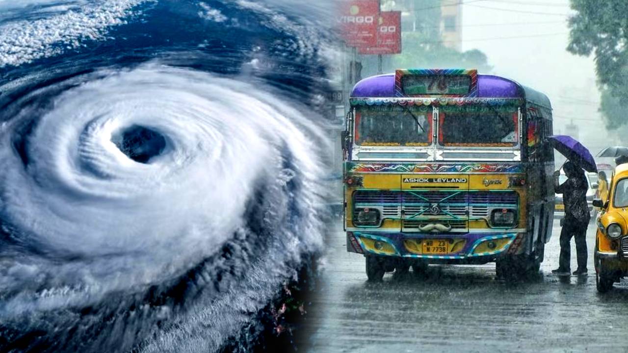 South Bengal weather rainfall alert in various districts due to low pressure