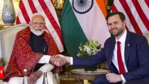 Phone call between Narendra Modi-JD Vance amidst 100 percent tariff impose issue