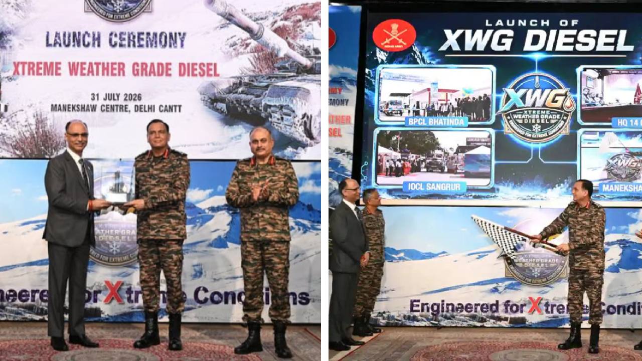 BPCL produces indigenously developed special diesel for the Indian Army.