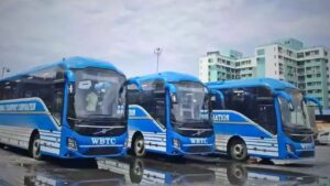 New Government Bus service launched on the Haldia-Kolkata route