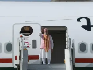 PM Narendra Modi is on a four-day visit to Uzbekistan and Kyrgyzstan.