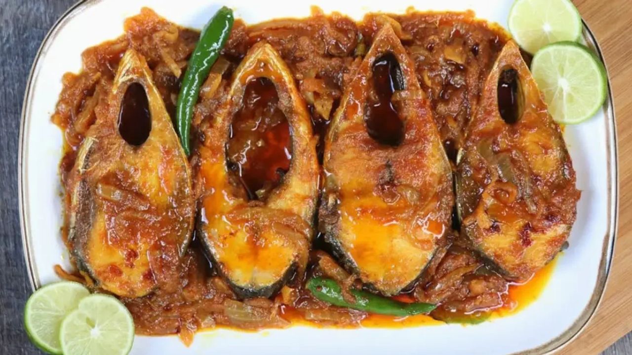 How to make hilsa roast recipe at home 