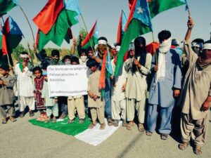 What message did Balochistan send to Pakistan by celebrating its independence?