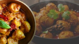 Recipe whip up a delicious Kochur Kosha Dum with just a few ingredients