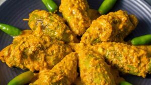 Recipe  this delicious pointed gourd recipe using just a few ingredients