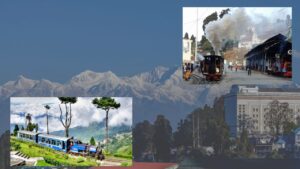 Darjeeling new toy train joyride at paglajhora duringpuja