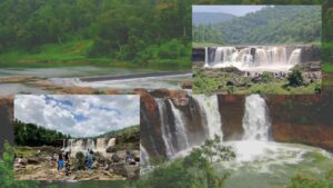 Travel Saputara amidst clouds and mist during the monsoon