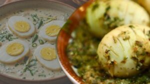 Recipe egg Kosha with Cashews a delightful new twist on the flavor