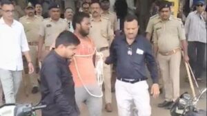 Video of police brutally beating accused in Gujarat live-in partner murder goes viral
