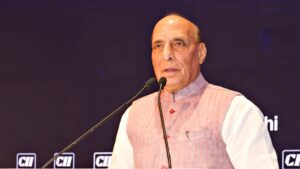 Rajnath Singh warns Pakistan over terrorism.