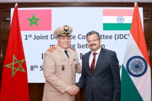 Defense cooperation between India-Morocco has strengthened further.
