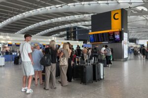 Over 1,000 flights cancelled in Britain due to a technical glitch.