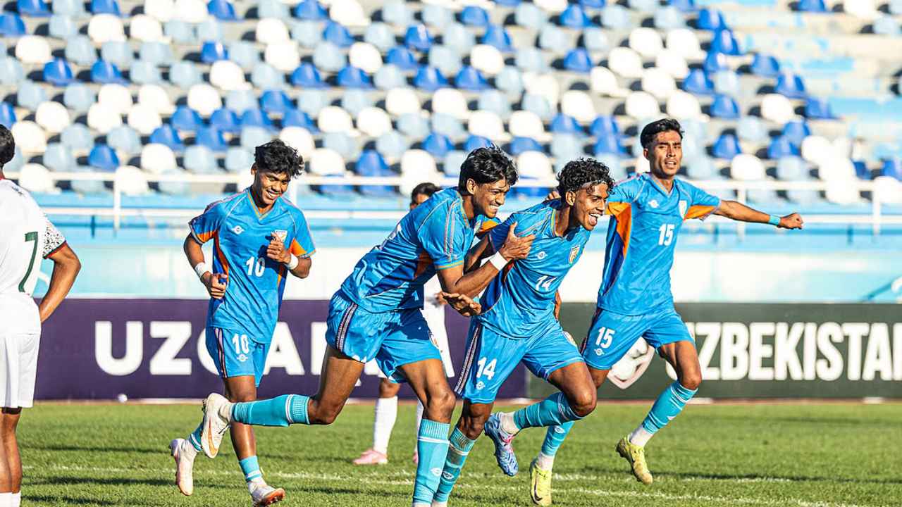 India qualifies for AFC U20 Asian Cup 2027 after 20 years.