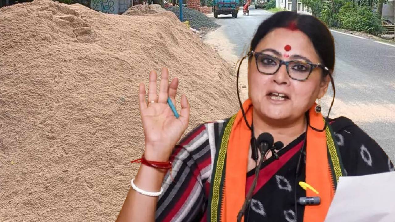 Agnimitra Paul orders to clear footpath by toning