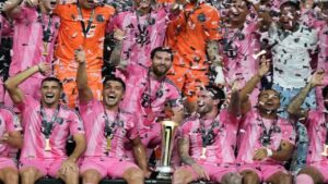 Inter Miami wins Campeones Cup 2026, Lionel Messi scores.