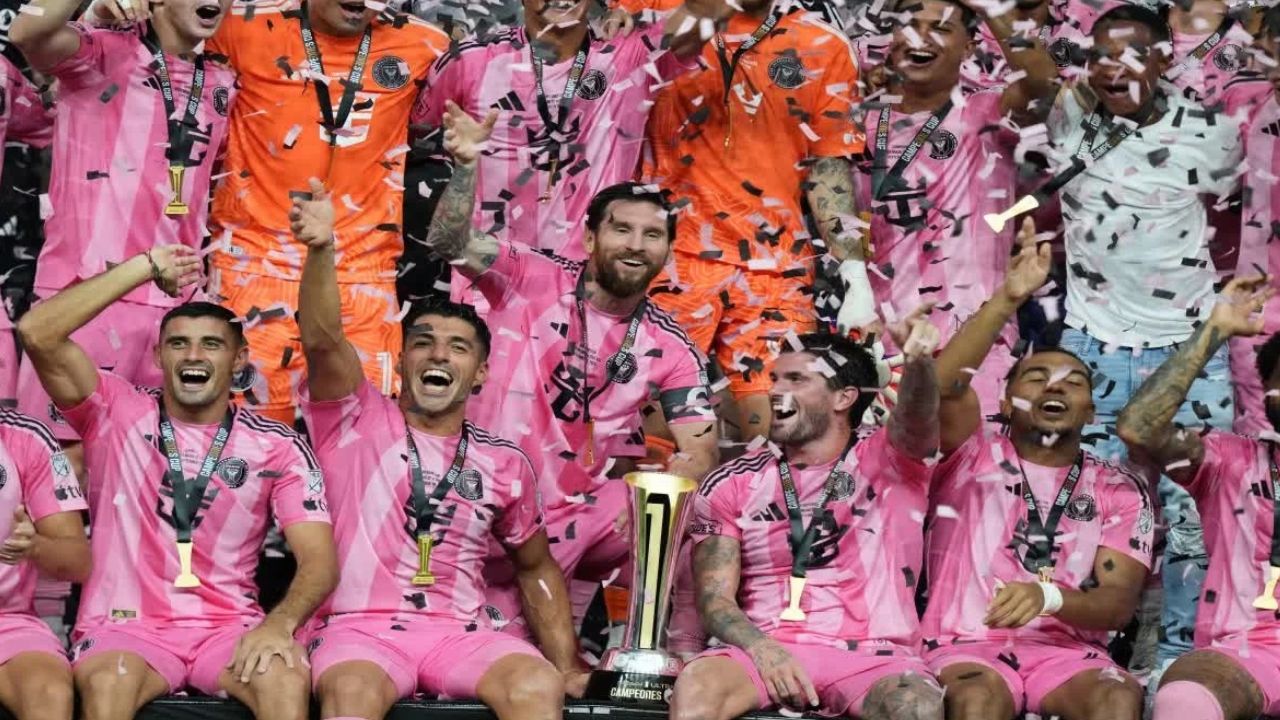 Inter Miami wins Campeones Cup 2026, Lionel Messi scores.