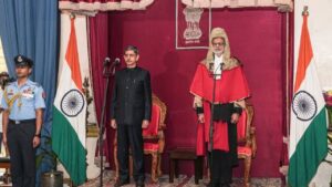 Ravindra V. Ghuge took the oath as Chief Justice of the Calcutta High Court
