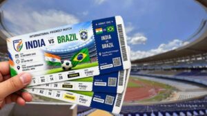 Buy 1 get 1 free on India vs Brazil match in kolkata