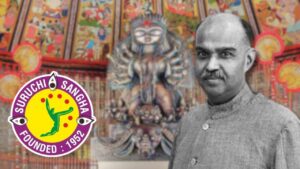 Shyamaprasad Mukherjee is the theme for Suruchi Sangha's Durga Puja this year