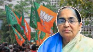 Chandranath's mother, Hasi Rani Rath is candidate in Nandigram