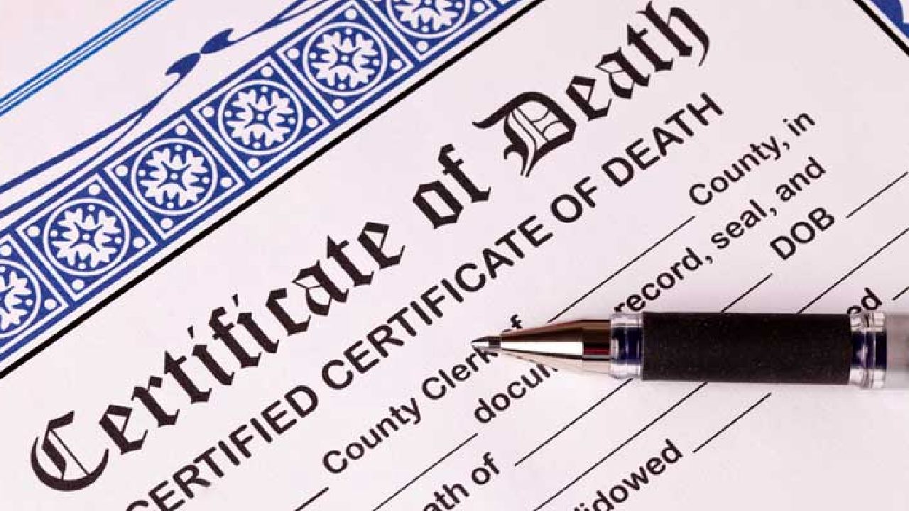 Major rule regarding death certificates coming into effect from October 1.