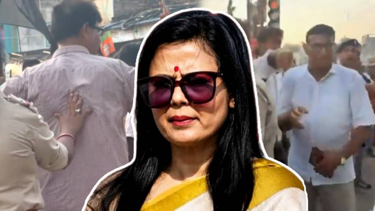 Mahua Moitra taunts Justice Dipankar Datta after facing eggs again