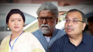 Nayna Banerjee Kunal Ghosh joint press conference defends Sudip Banerjee