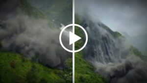 Fears of a flash flood have resurfaced in Nepal after a massive landslide.