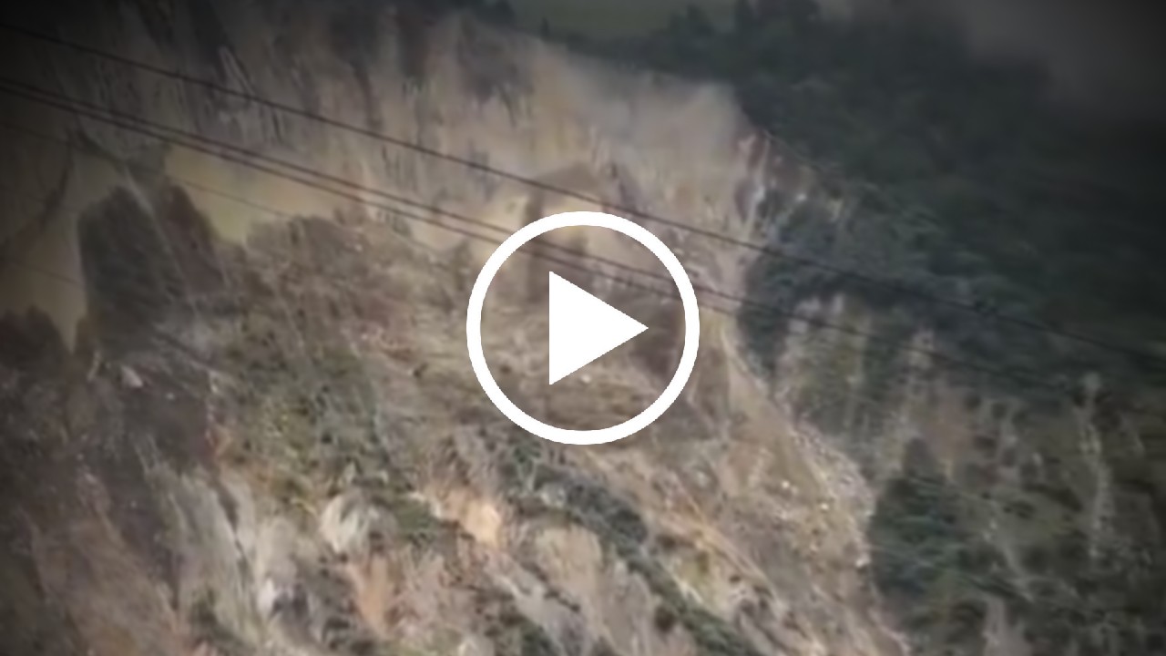 24 dead after a large section of a mountain collapses in Nepal.