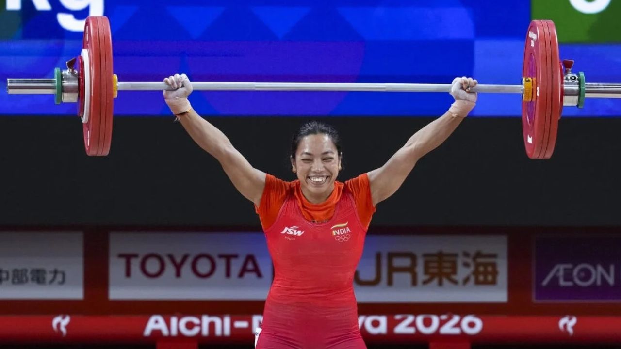 Saikhom Mirabai Chanu creates history by winning silver at Asian Games 2026.