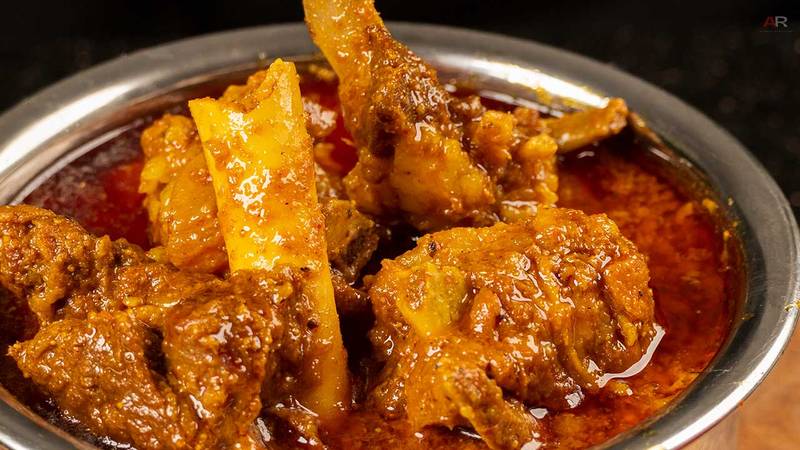Spicy mutton saoji curry recipe 