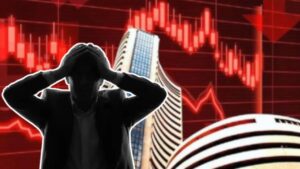 Biggest fall in share market in 6 months, 8 lakh crore rupees disappear.