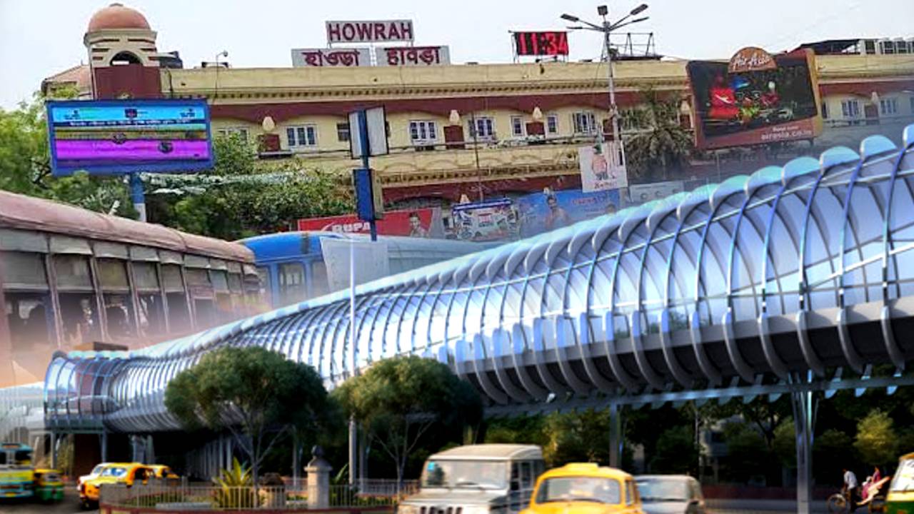 Skywalk to be built from Howrah bus stand to Howrah station
