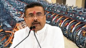 Suvendu Adhikari announced Sarathi cycle to be given class eight students from next year