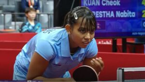 Pakistan loses to India in women's table tennis at Asian Games 2026. 